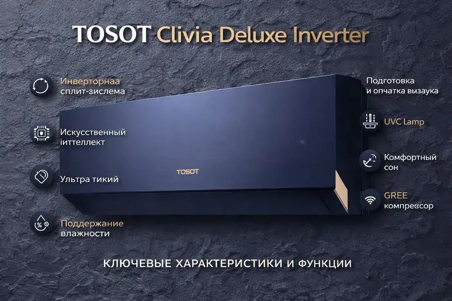 Кондиционер Tosot Clivia Deluxe